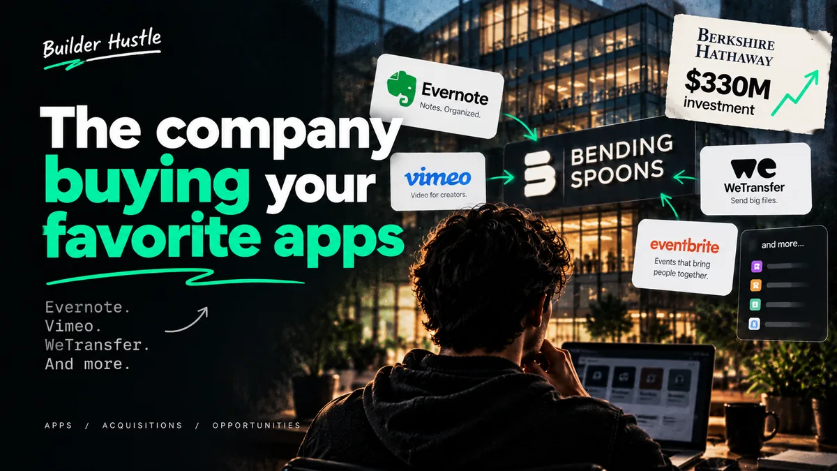 Bending Spoons business model breakdown — acquiring, monetizing, and scaling mobile applications